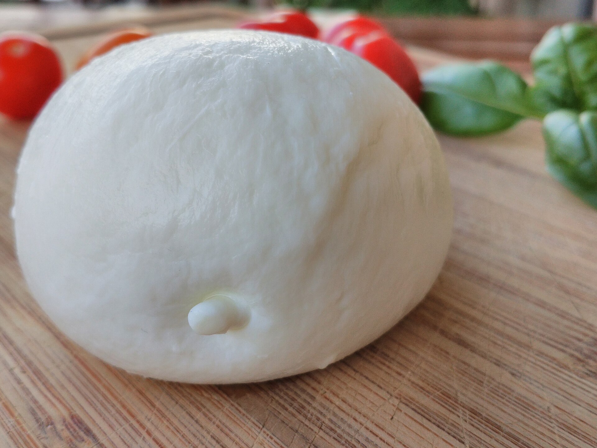 A ball of fresh mozzarella, one of the cheese formats Those Vegan Cowboys says it has developed with precision-fermented casein