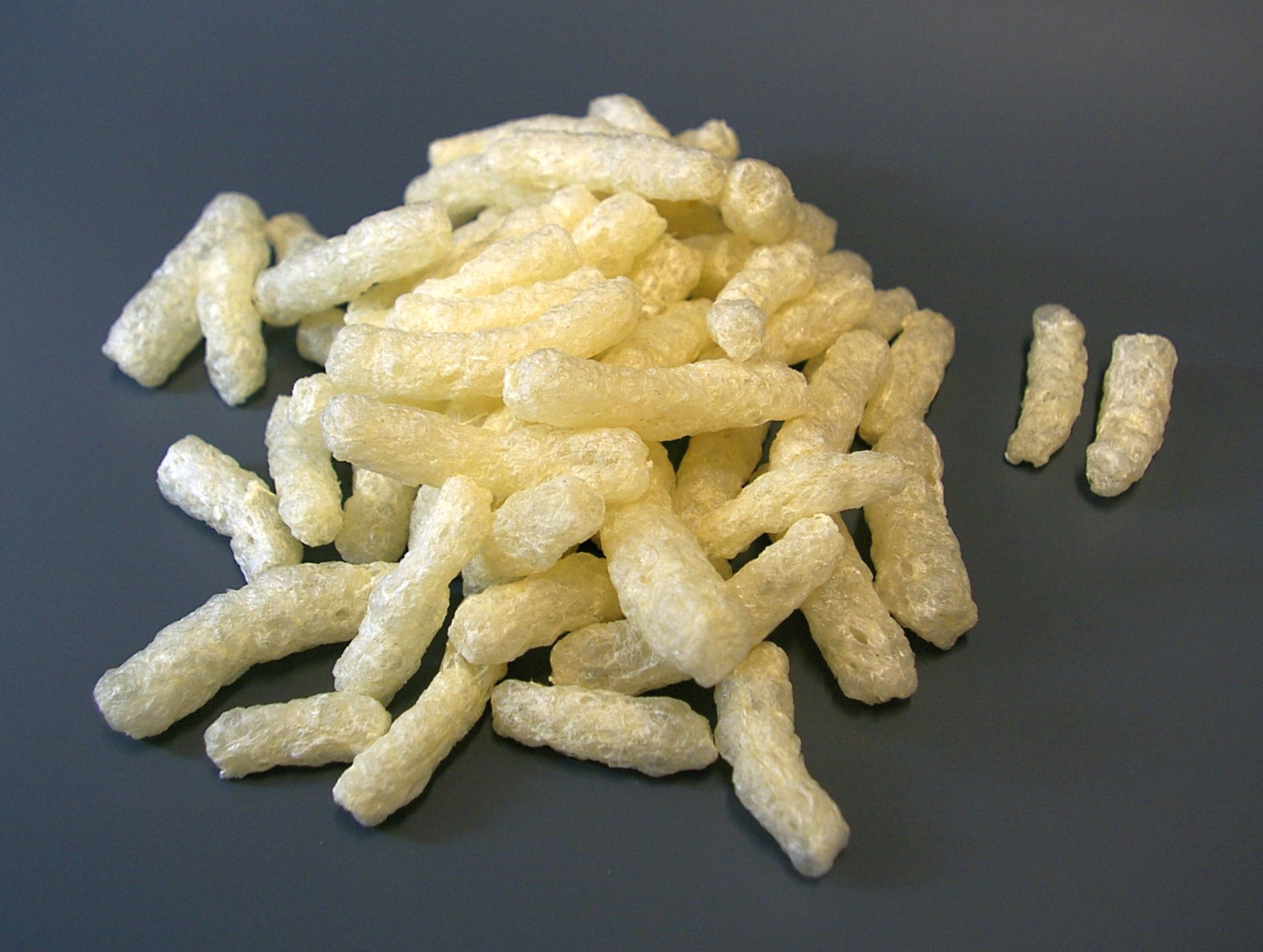 Biodegradable starch-based packaging cushioning material as an alternative to plastic foam