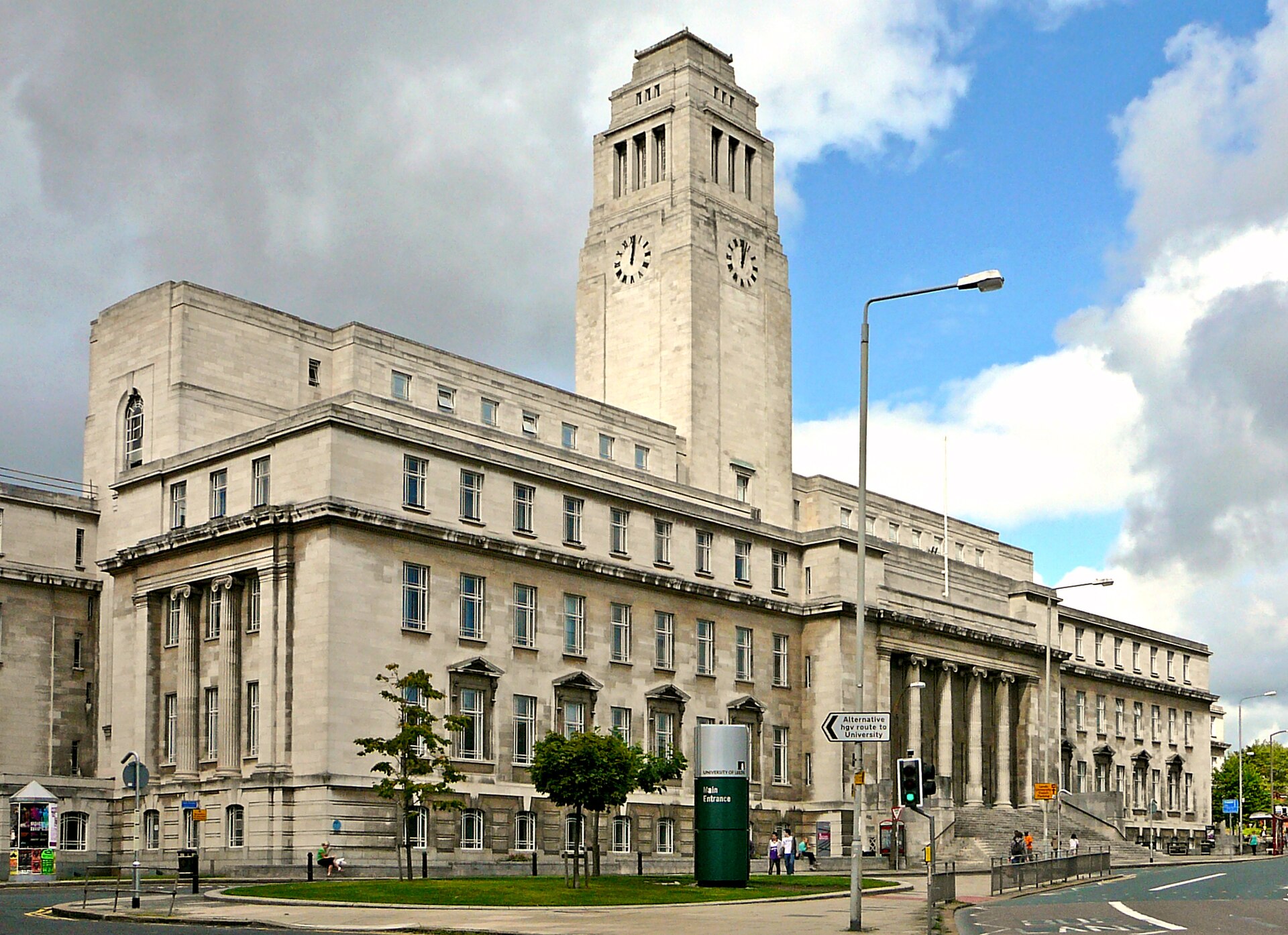 The Parkinson Building at the University of Leeds, England