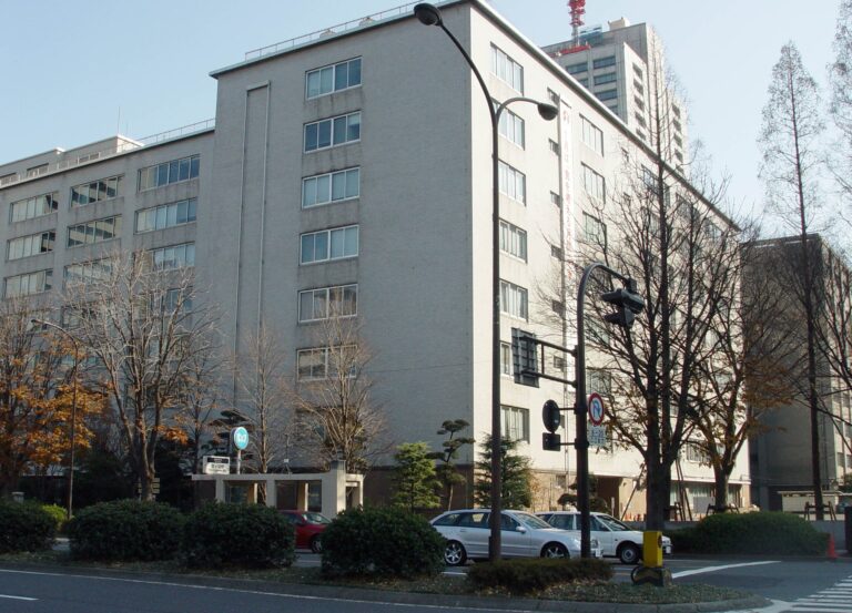 Japan's Ministry of Agriculture, Forestry and Fisheries building in Kasumigaseki, Tokyo